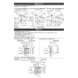 TOTO UYC11L トイレ キャビネット 取扱説明書 商品図面 施工説明書 フロア収納キャビネット 施工説明書2