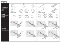 TOTO YTS406B 取扱説明書 商品図面 施工説明書 タオル棚 施工説明書2